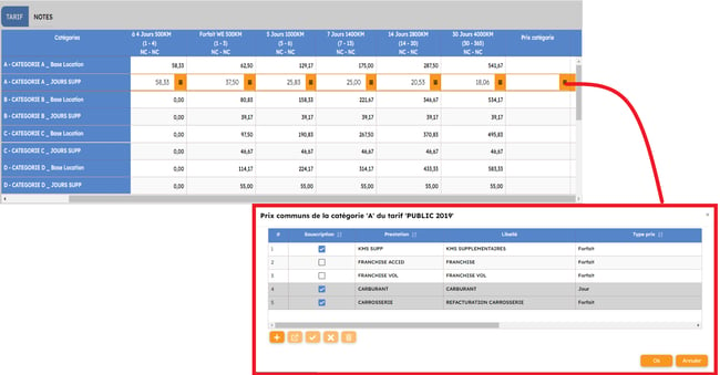 Capture gestion avancée des tarifs 1