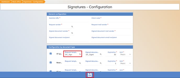 capture configuration signature electronique myrentcar EN 9