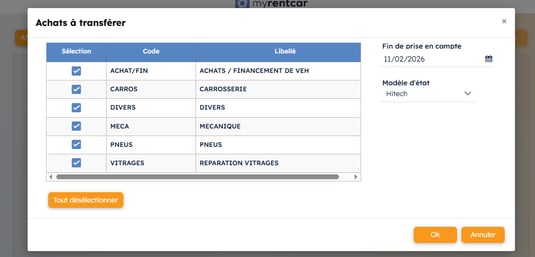 capture transfert comptable achats