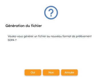 generation fichier prelevement sepa myrentcar